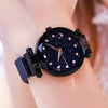 Women Starry Sky Watch Luxury Magnetic Buckle Mesh Band