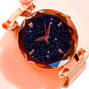 Women Starry Sky Watch Luxury Magnetic Buckle Mesh Band