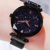 Women Starry Sky Watch Luxury Magnetic Buckle Mesh Band