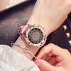 Luxury Brand Rose Gold Women Watch Fashion Casual Crystal