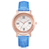 New ladies watch Rhinestone Leather Bracelet Wristwatch