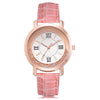 New ladies watch Rhinestone Leather Bracelet Wristwatch