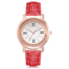 New ladies watch Rhinestone Leather Bracelet Wristwatch