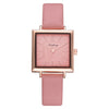 Top Brand Square Women Bracelet Watch Contracted Leather