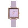 Top Brand Square Women Bracelet Watch Contracted Leather