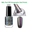 NICOLE DIARY Iridescent Flakies Chameleon Nail Polish Wonderworld