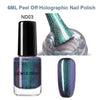 NICOLE DIARY Iridescent Flakies Chameleon Nail Polish Wonderworld