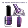 NICOLE DIARY Iridescent Flakies Chameleon Nail Polish Wonderworld