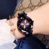 Luxury Rose Gold Women Watches Fashion Diamond Ladies Starry