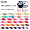 ROSALIND 5ML Painting Gel Varnish 142 Colors Gel Nail Polish Set