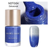 NICOLE DIARY Thermal Nail Polish Glitter Temperature Color