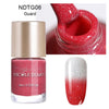 NICOLE DIARY Thermal Nail Polish Glitter Temperature Color