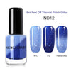 NICOLE DIARY Thermal Nail Polish Glitter Temperature Color