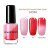 NICOLE DIARY Thermal Nail Polish Glitter Temperature Color