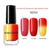 NICOLE DIARY Thermal Nail Polish Glitter Temperature Color