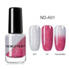 NICOLE DIARY Thermal Nail Polish Glitter Temperature Color