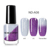 NICOLE DIARY Thermal Nail Polish Glitter Temperature Color