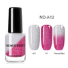 NICOLE DIARY Thermal Nail Polish Glitter Temperature Color