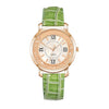 New ladies watch Rhinestone Leather Bracelet Wristwatch