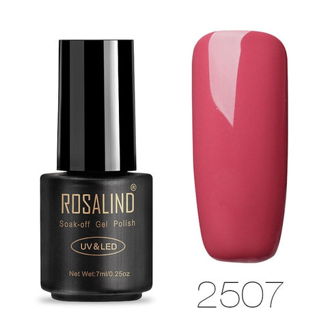 ROSALIND Nail Polish Hybrid Varnishes Gel Vernis Semi Permanent